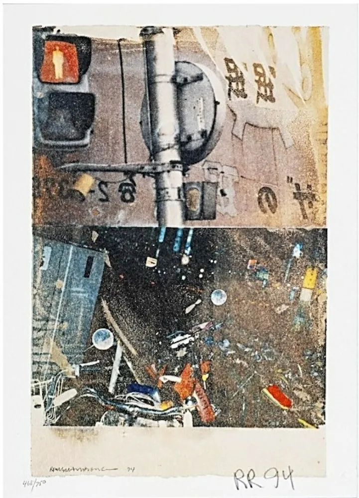 Litografia Rauschenberg - Bulkhead (Day Lights)