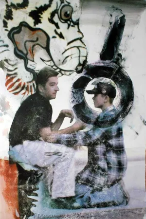 Litografia Rauschenberg - One lioner