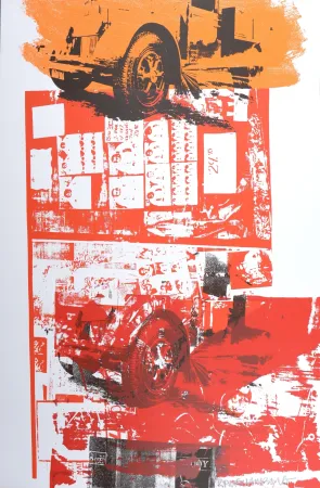 Serigrafia Rauschenberg - Read-Bleed