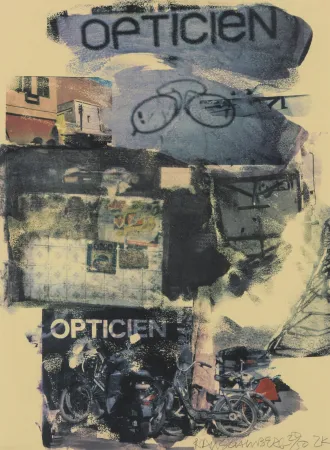 Serigrafia Rauschenberg - Site