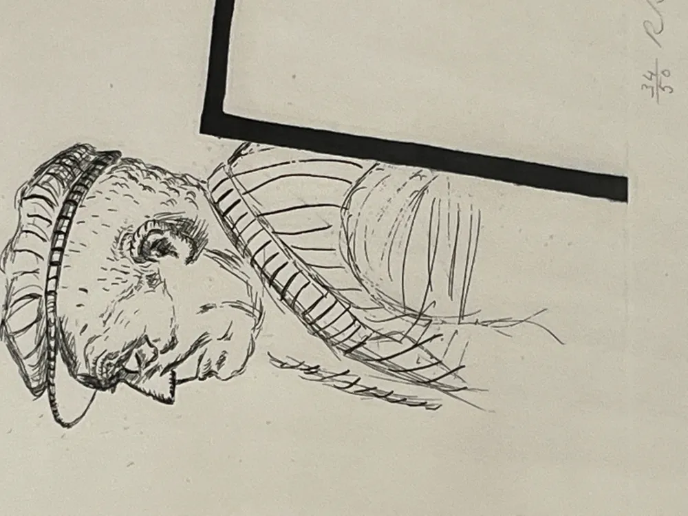 Incisione Raveel - Vader