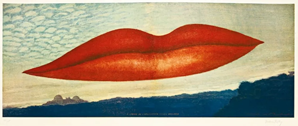 Litografia Ray - A l'heure de l'observatoire – Les Amoureux 