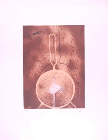 Litografia Ray - Bonjour Max Ernst