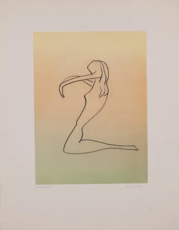 Acquatinta Ray - Man Ray (1890–1976) - Anatoms without Rime or Reason for Every Season - Aquatint and soft ground on paper - 1970