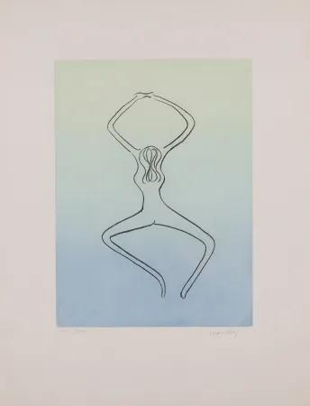 Acquatinta Ray - Man Ray (1890–1976) - Anatoms without Rime or Reason for Every Season - Aquatint and soft ground on paper - 1970