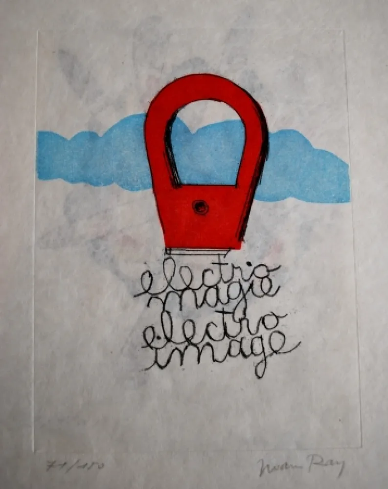 Acquaforte E Acquatinta Ray - Sans titre  (pour Electro-magie)