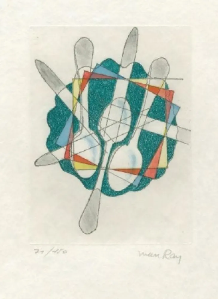 Acquaforte E Acquatinta Ray - Sans  titre (pour Electro-magie)