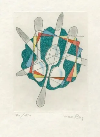 Acquaforte E Acquatinta Ray - Sans  titre (pour Electro-magie)