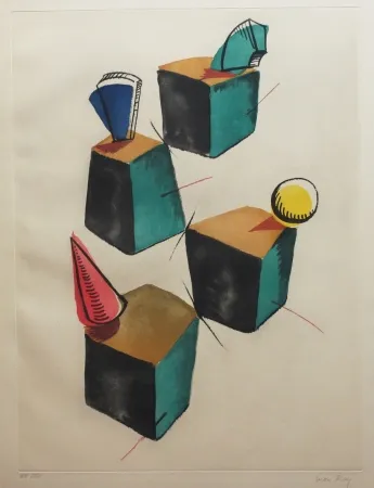 Acquaforte E Acquatinta Ray - Transfiguration d'un cactus