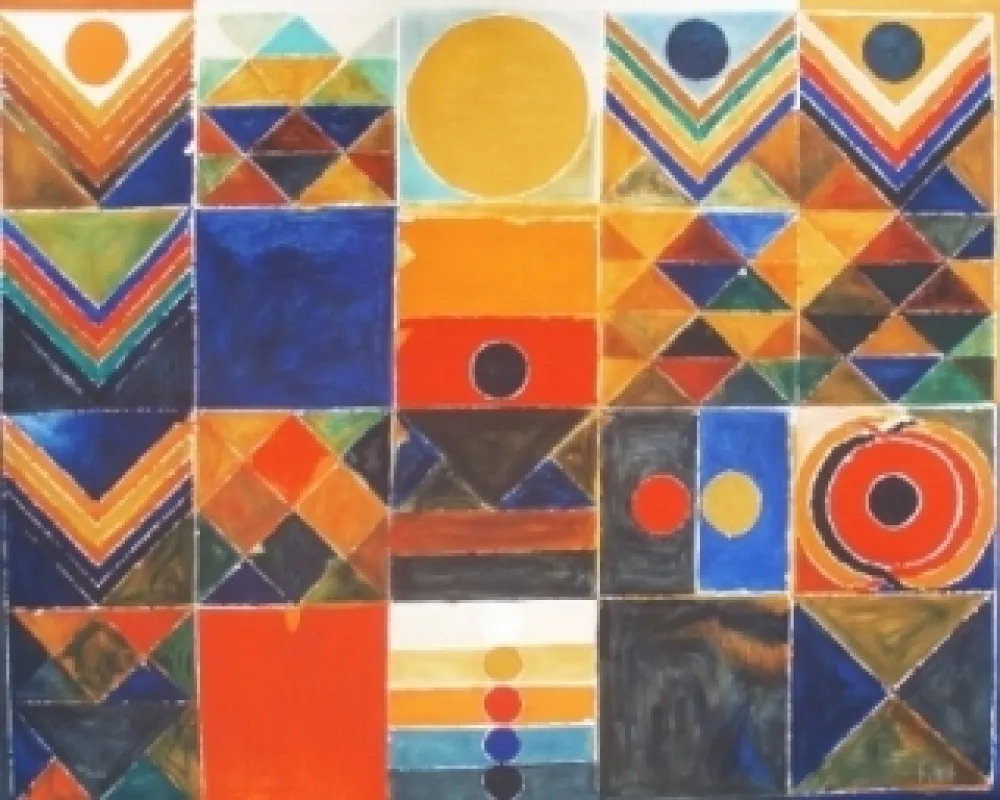 Litografia Raza - Composition