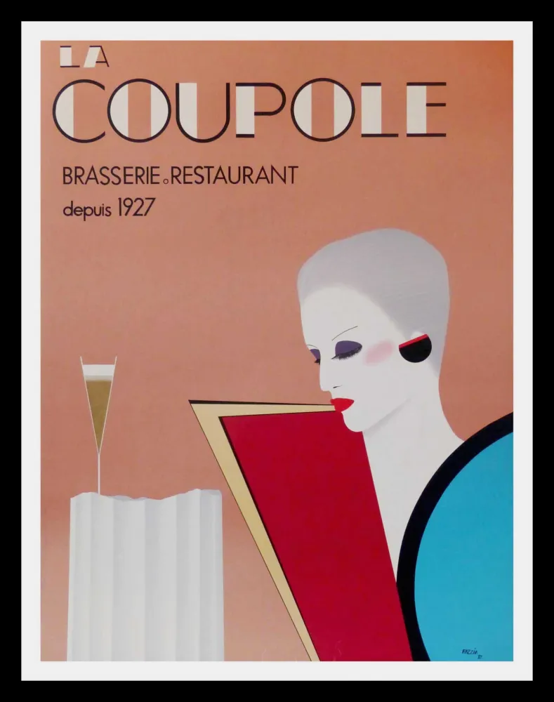 Manifesti Razzia - LA COUPOLE BRASSERIE RESTAURANT DEPUIS 1927