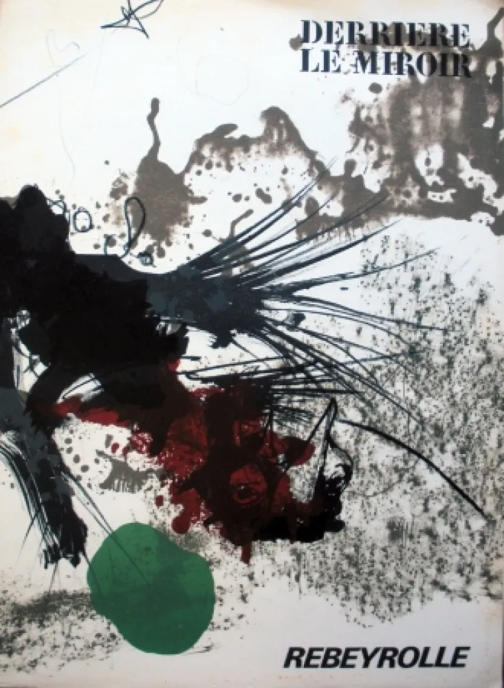 Libro Illustrato Rebeyrolle - Derriere le Miroir n.177