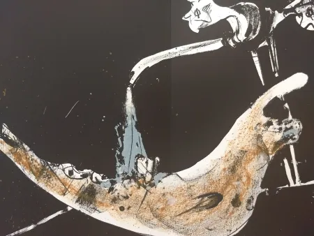 Libro Illustrato Rebeyrolle - Edition Tete DLM 219