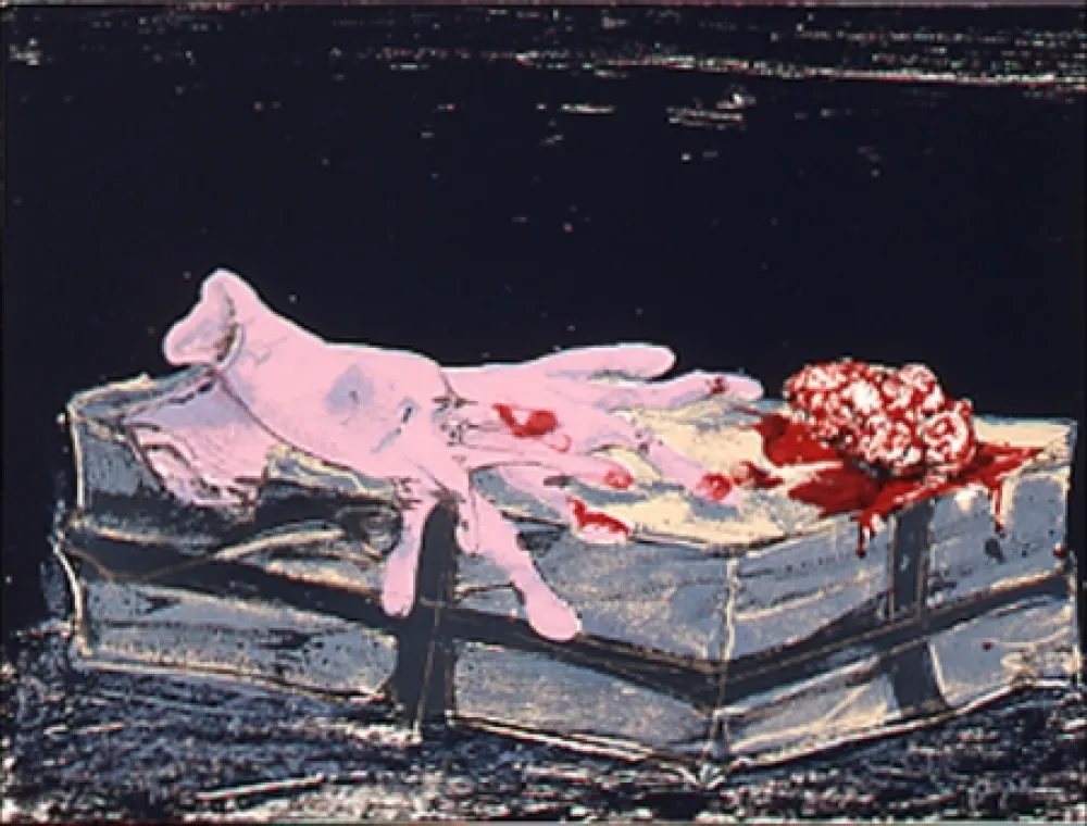 Litografia Rebeyrolle - Manipulation