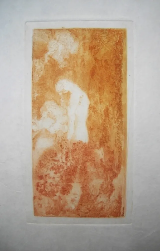 Acquaforte Redon - Baigneuse