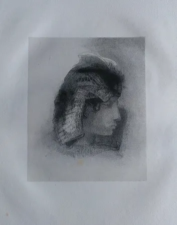 Litografia Redon - Mes baisers...