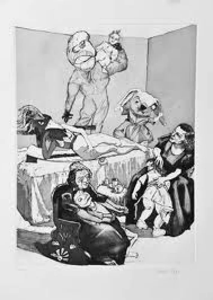 Acquaforte E Acquatinta Rego - Les Planches Courbes