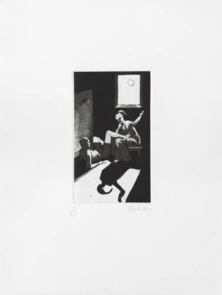 Incisione Rego - Sewing on the Shadow I