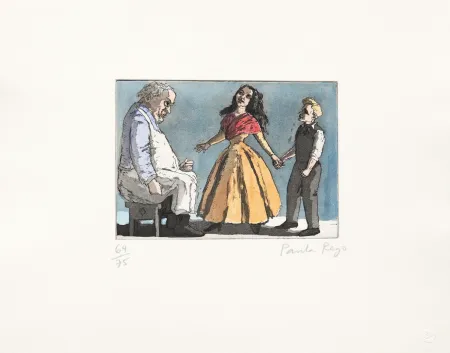 Incisione Rego - The Baker's Wife II