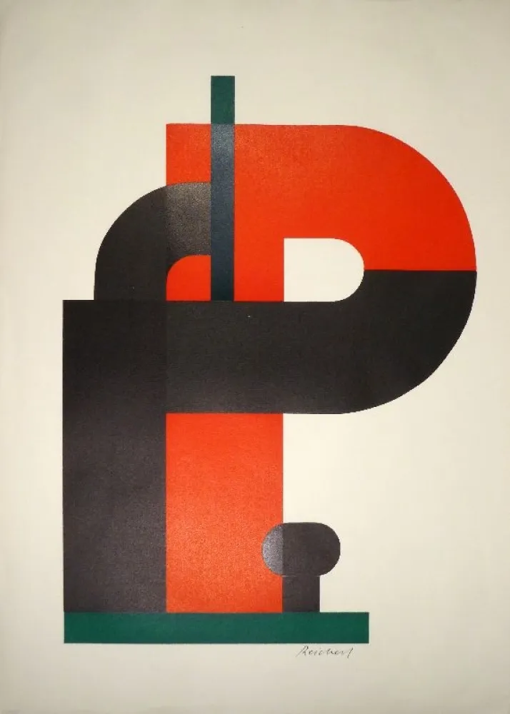 Incisione Su Legno Reichert - Untitled