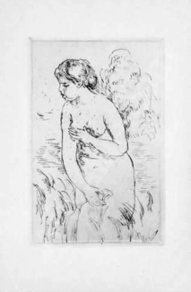 Acquatinta Renoir - La Baigneuse, 1910