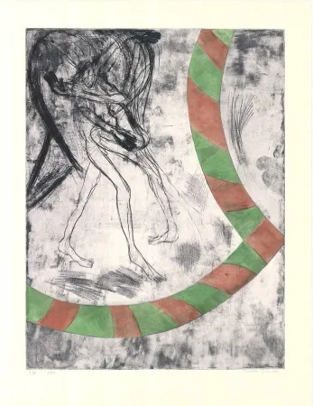 Acquaforte E Acquatinta Richman - Erotic Scene