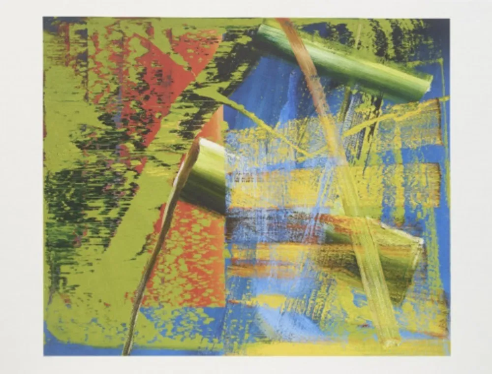 Multiplo Richter - Abstraktes Bild (Werk 563-1)