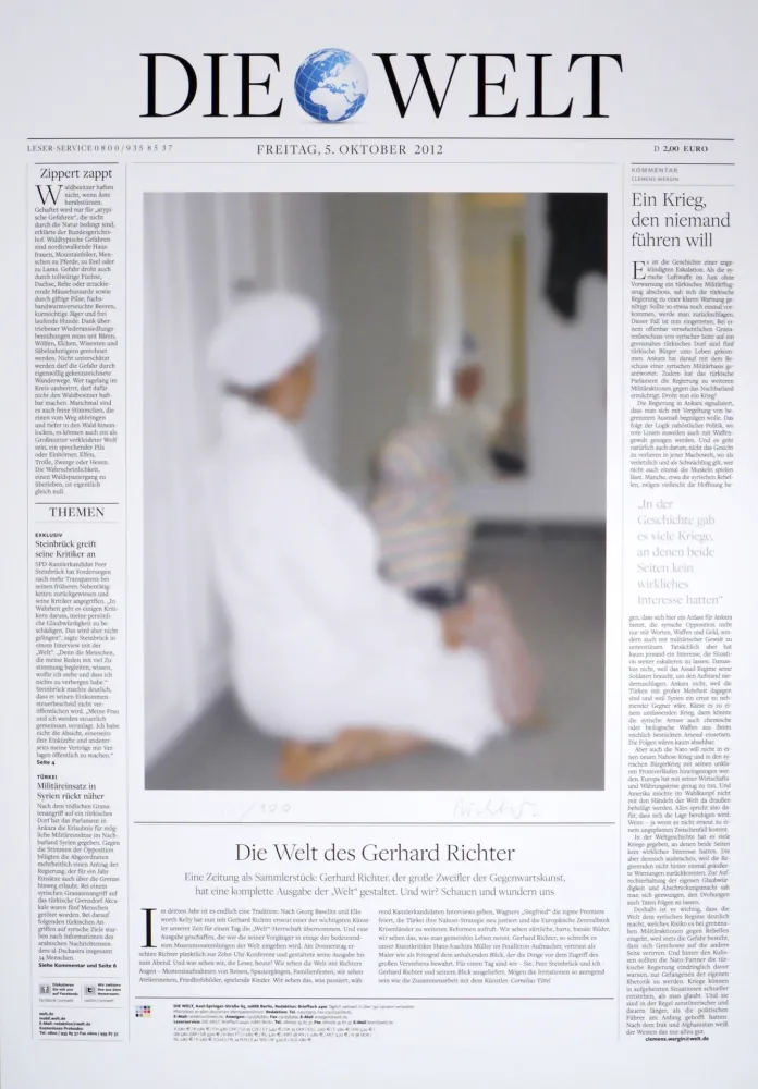 Grafica Numerica Richter - Die Welt (The World)