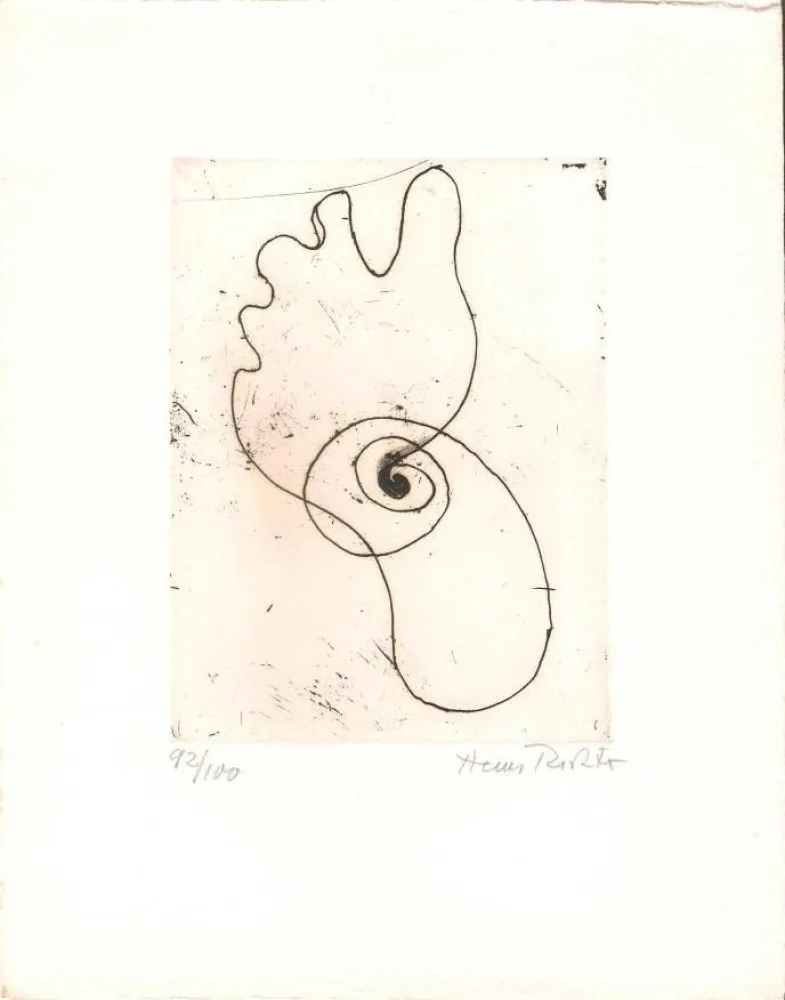 Incisione Richter - SENZA TITOLO