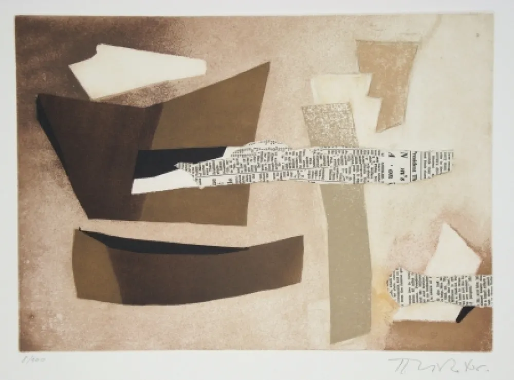 Acquaforte E Acquatinta Richter - Sur une jambe