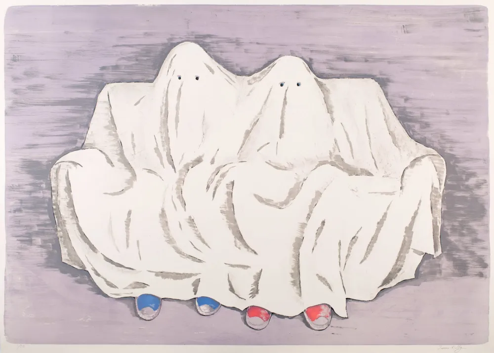 Litografia Rielly - French Ghosts