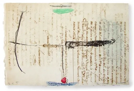 Acquaforte E Acquatinta Riera I Arago - Airplane with Red Tail