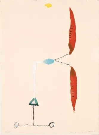 Incisione Riera I Aragó - Avió hèlix vermella 