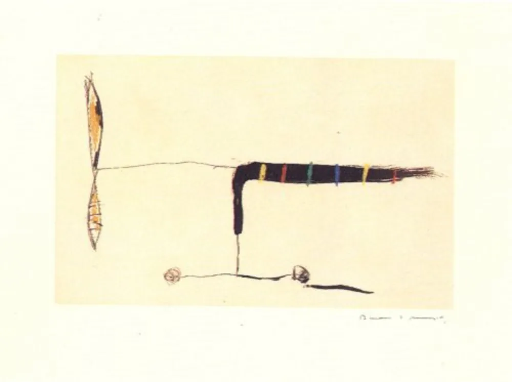 Incisione Riera I Aragó - Avió mig-1