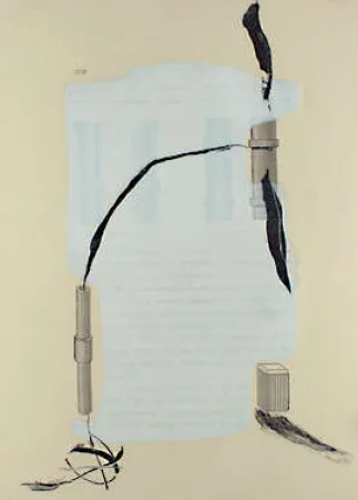 Acquatinta Riera I Aragó - Blatt 18 aus Portofolio 19 máquines