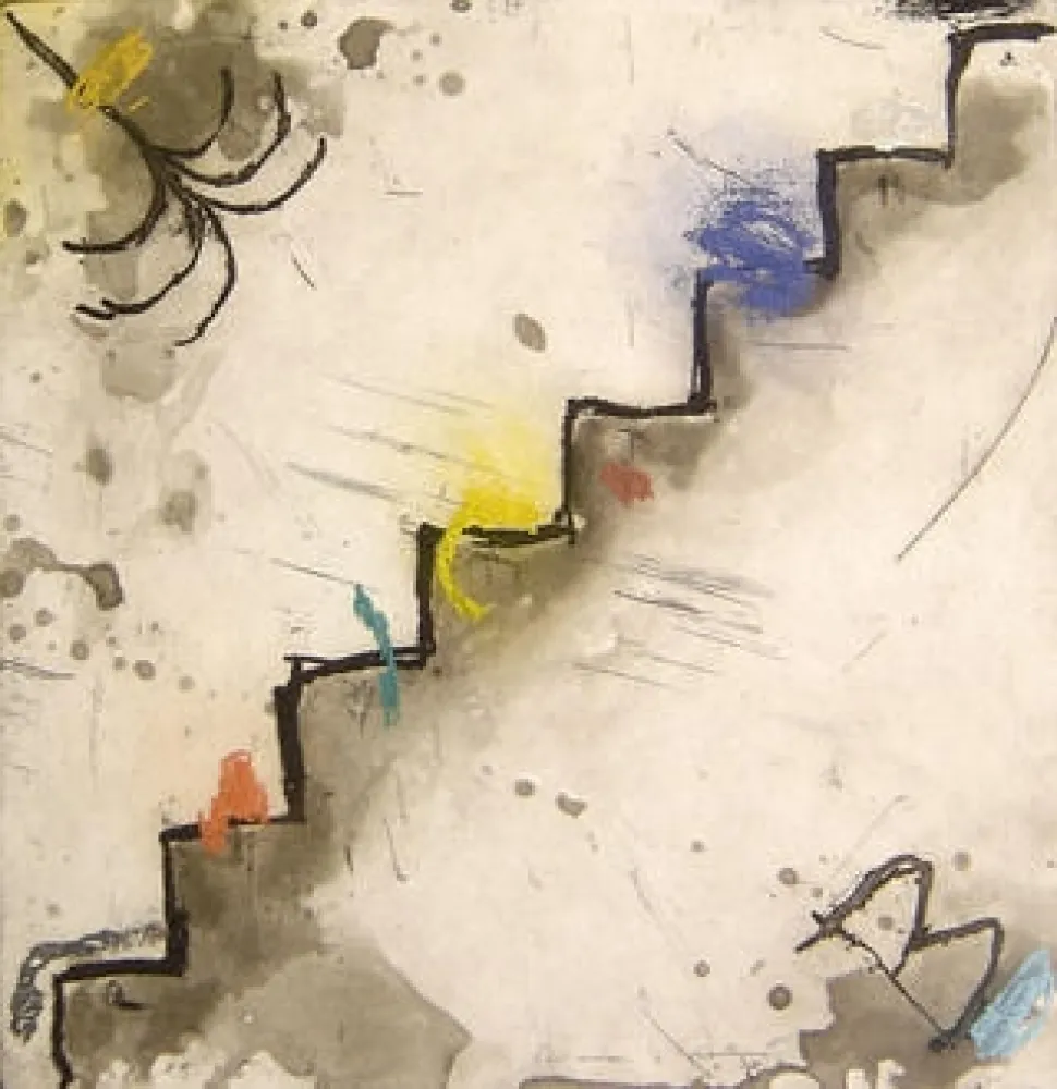 Acquaforte E Acquatinta Riera I Aragó - L'Escala de l'enteniment (The Steps of Understanding)