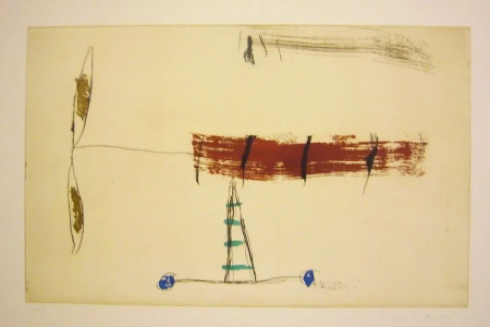 Acquaforte E Acquatinta Riera I Aragó - Sans titre 2