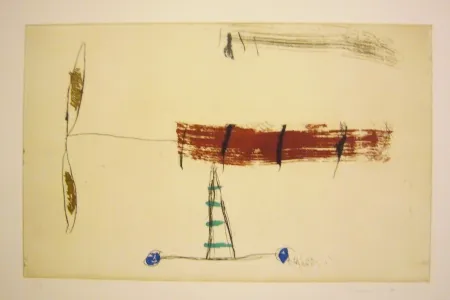 Acquaforte E Acquatinta Riera I Aragó - Sans titre 2