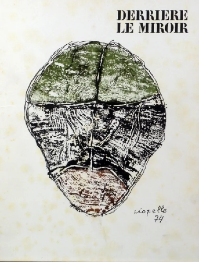 Libro Illustrato Riopelle - Derriere le Miroir n.208