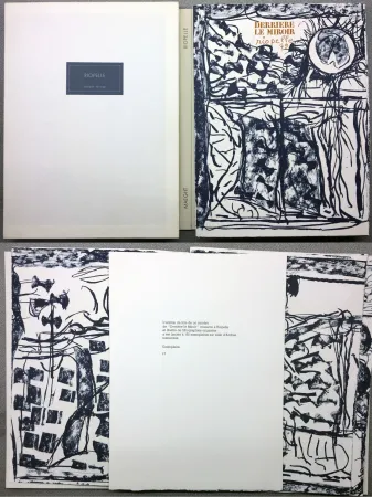 Libro Illustrato Riopelle - RIOPELLE. DERRIÈRE LE MIROIR N° 232. Janvier 1979. TIRAGE DE LUXE SUR ARCHES.