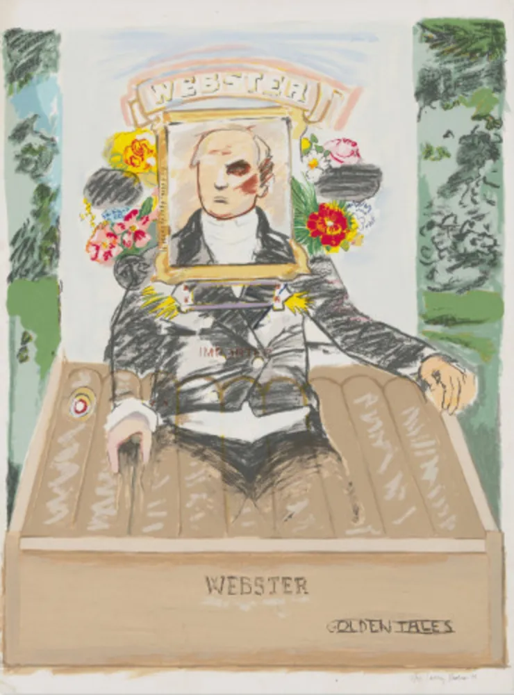 Litografia Rivers - Golden Tales