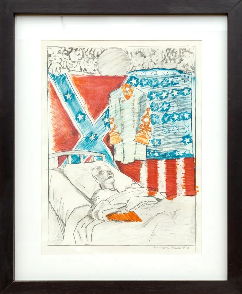 Litografia Rivers - The Last Civil War Veteran