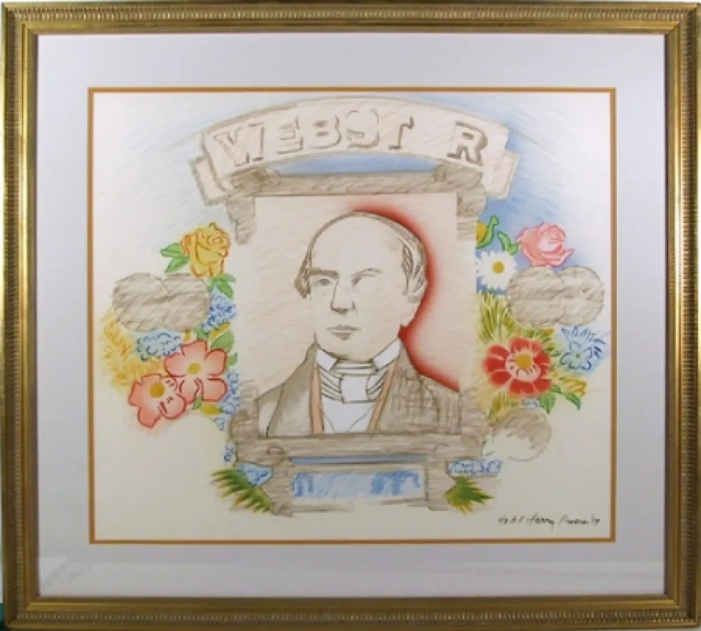 Litografia Rivers - Webster