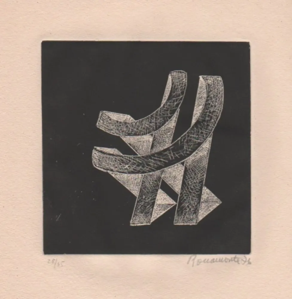 Libro Illustrato Roccamonte - Roccamonte. Quattro acqueforti