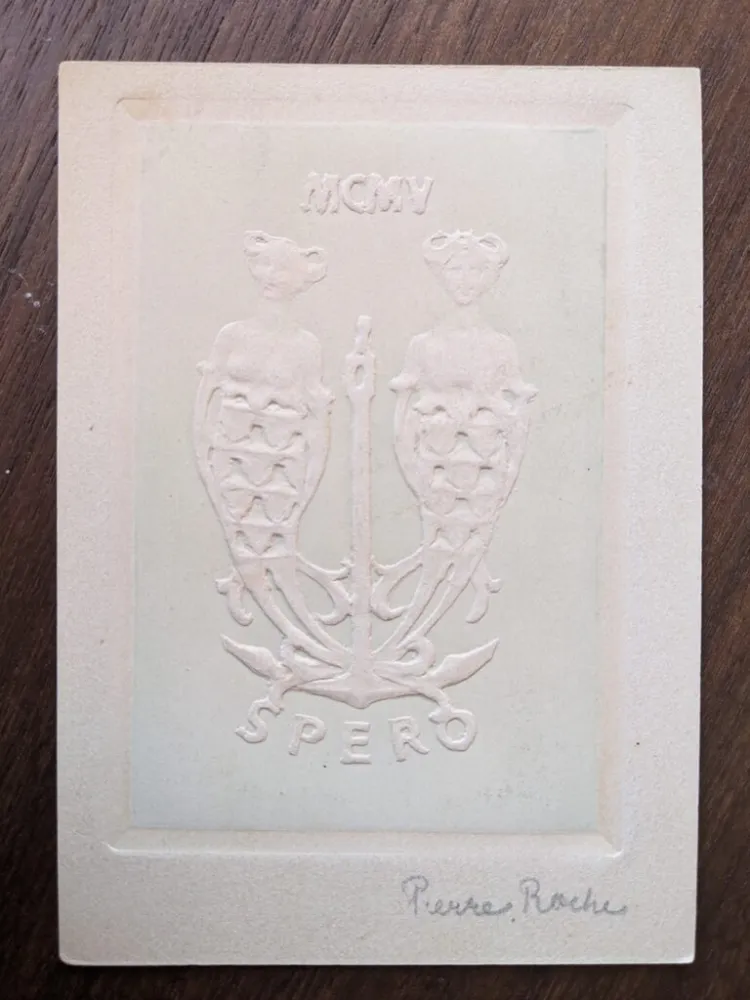 Non Tecnico Roche - Spero (greeting card for the new year)