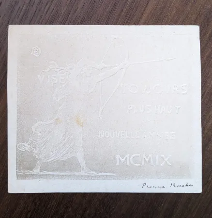 Non Tecnico Roche - Vise toujours plus haut... (new year's greeting card)