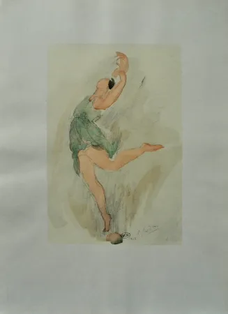 Incisione Rodin - La danseuse