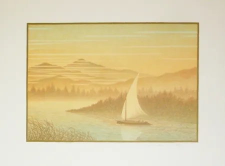 Litografia Rodrigo - Una cancion en el regreso