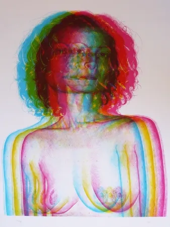 Litografia Rodriguez - White 1