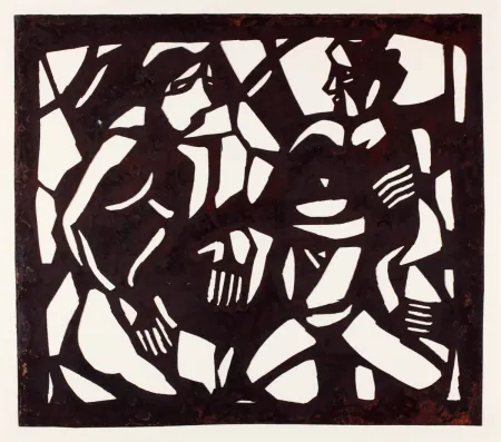 Rilievo Rohlfs - Unterredung (Conversation)